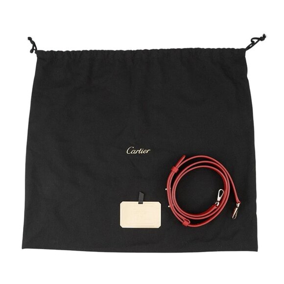 CARTIER Garland de Cartier Leather Red - Picture 5 of 16